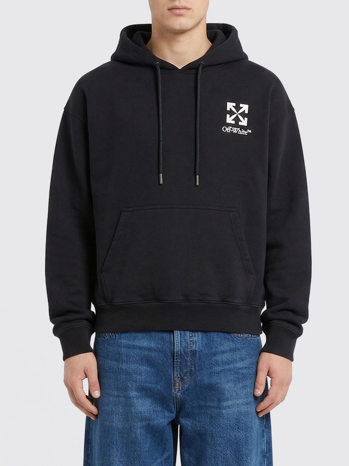 Sweatshirt Men color Black