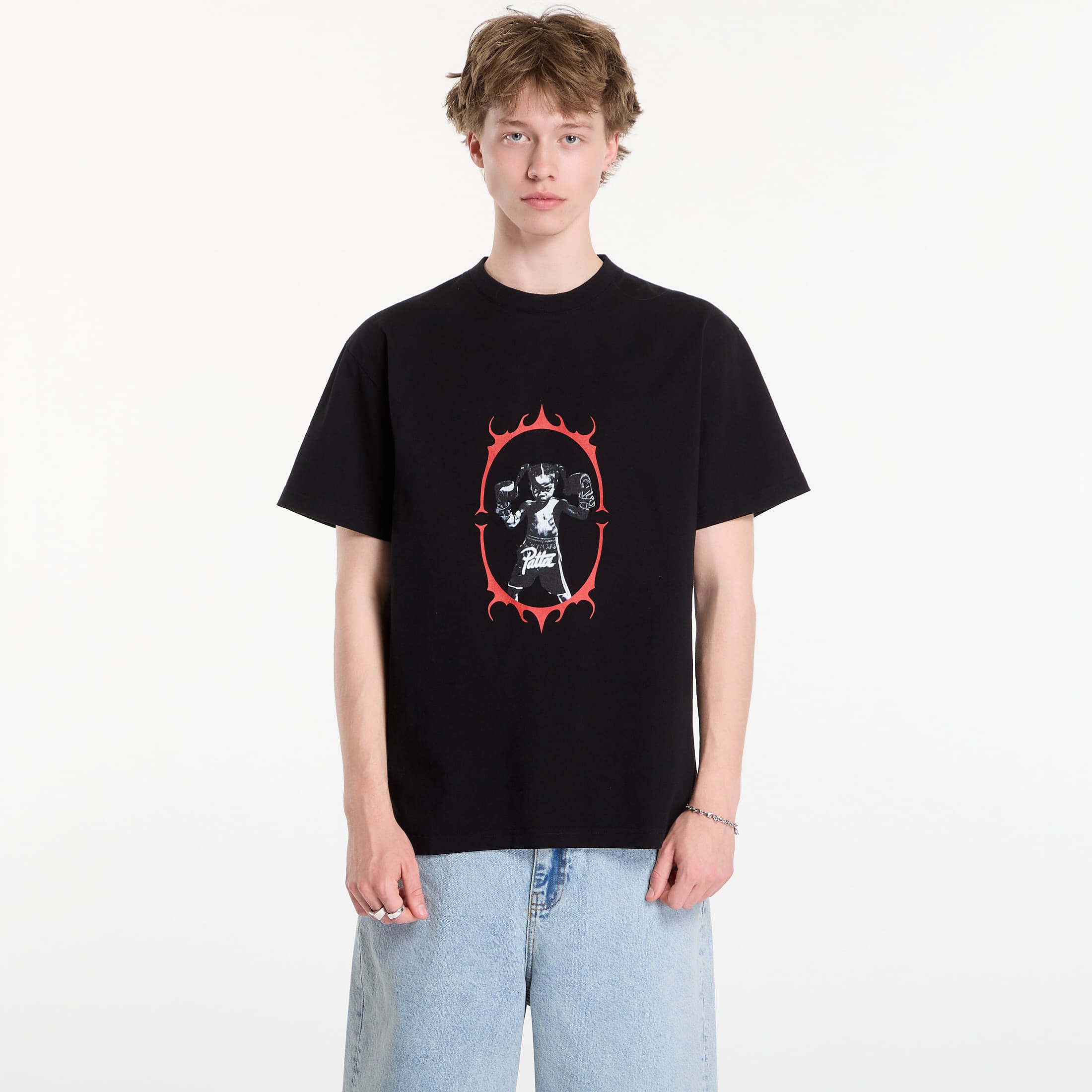 T-shirt Patta Boxing T-Shirt UNISEX Black