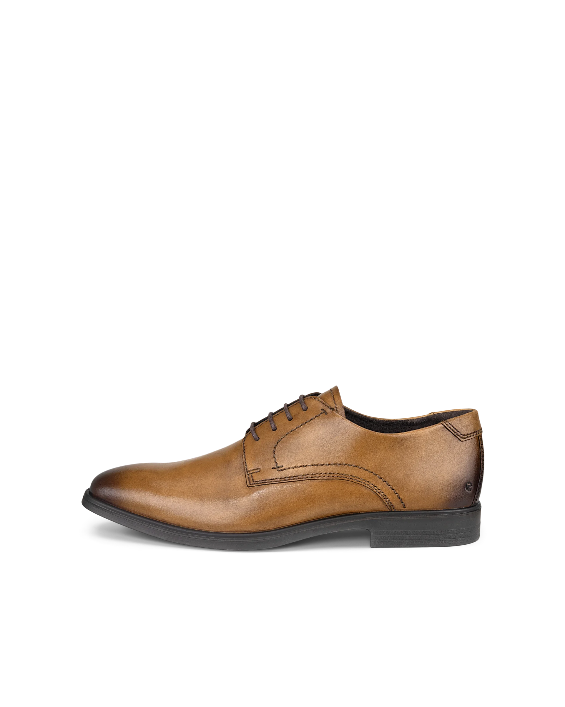 Melbourne - Men's Leather Derby Shoe - Brown