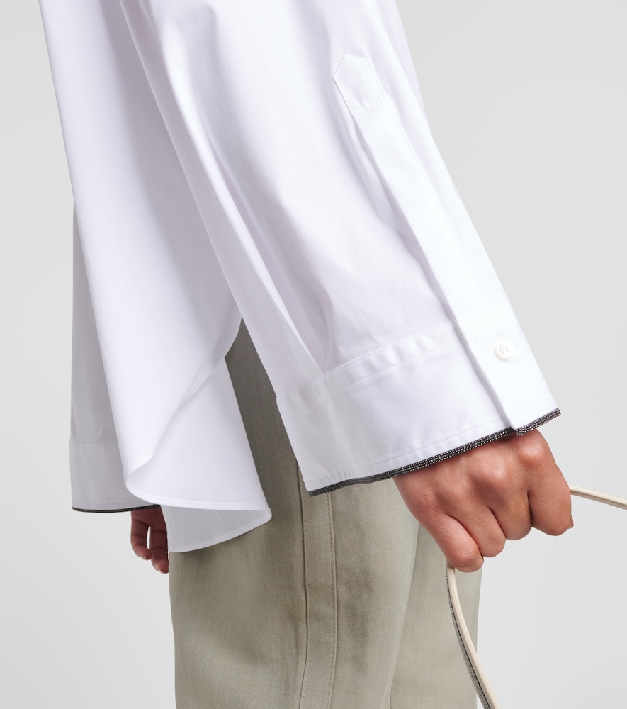 Cotton-blend shirt