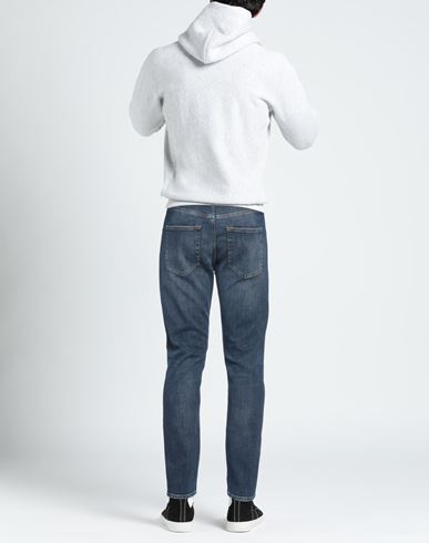 Man Jeans Blue Size 30 Cotton, Elastane