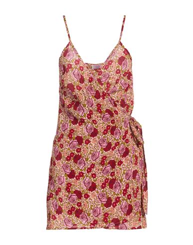 Woman Mini dress Blush Size XL Viscose