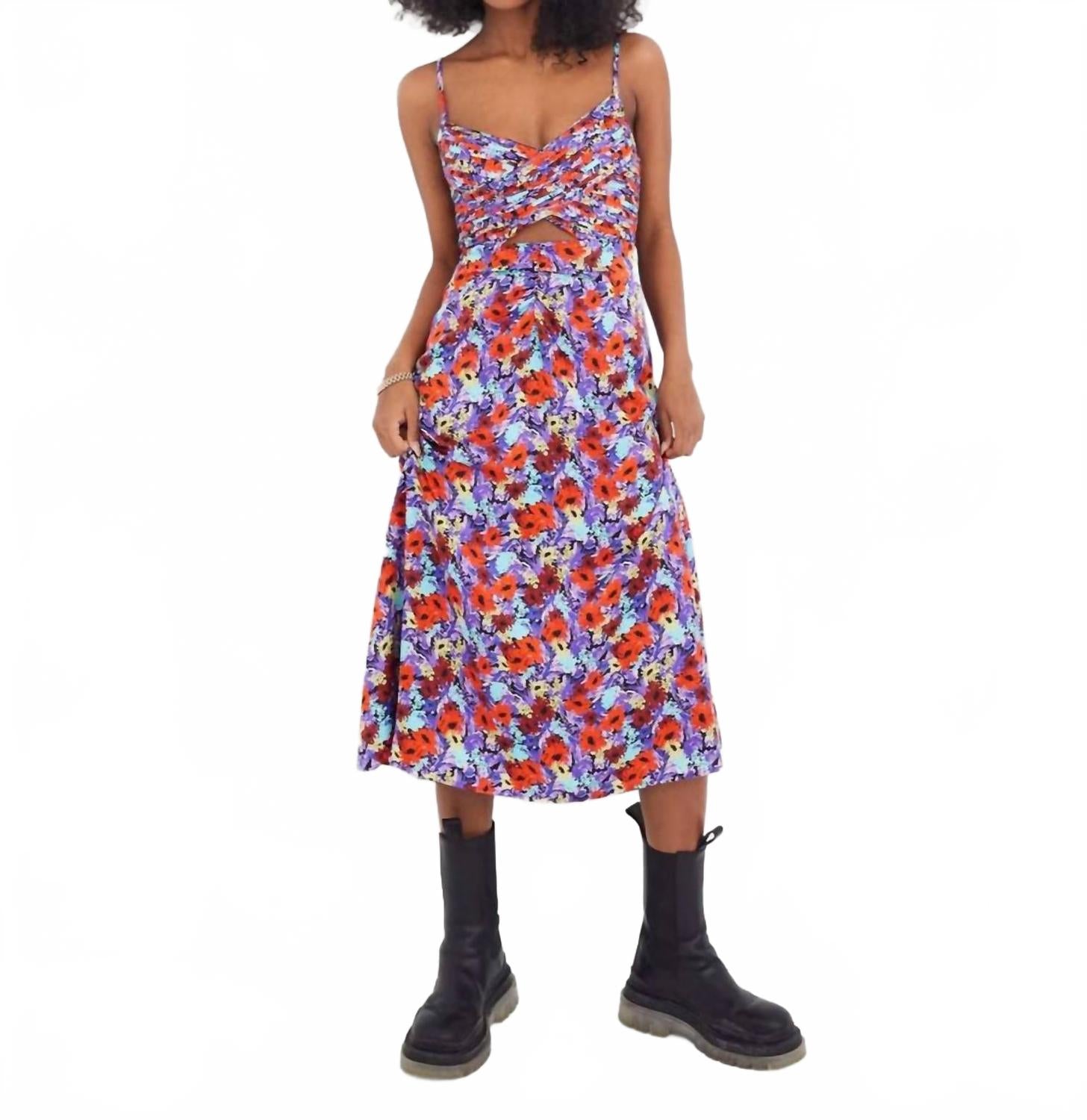 Chiara Mini Dress In Purple
