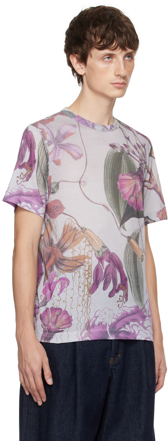 Gray Printed T-Shirt