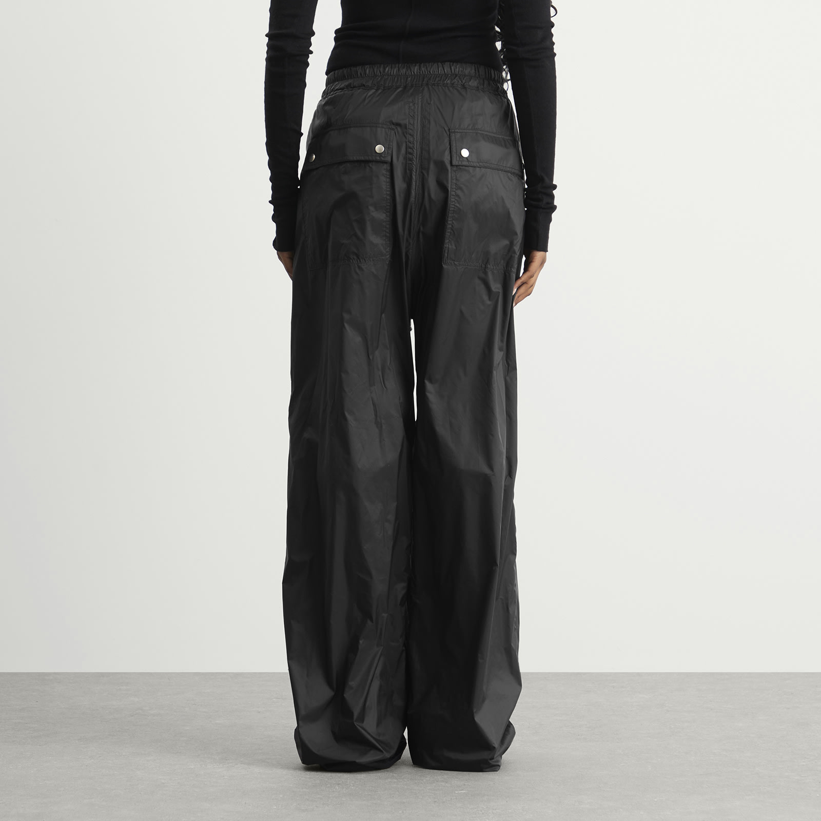 Women's Geth Belas Wide Leg Trousers Black
