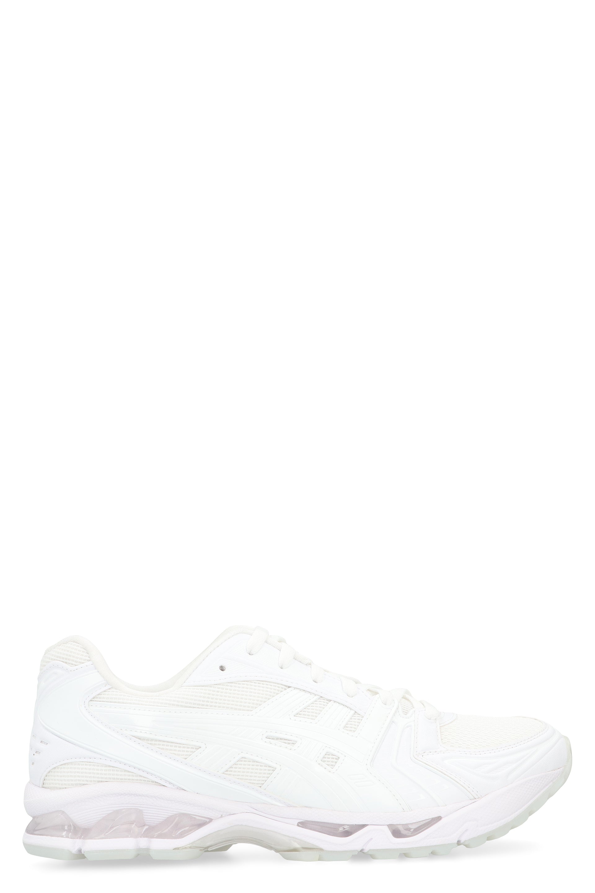 Comme Des Garçons Shirt Low-Top Leather & Fabric Athletic Sneaker with Rounded Toe