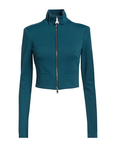 Woman Jacket Deep teal Size 4 Viscose, Polyamide, Elastane