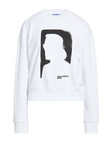 Woman Sweatshirt White Size XS Organic cotton, Recycled polyester