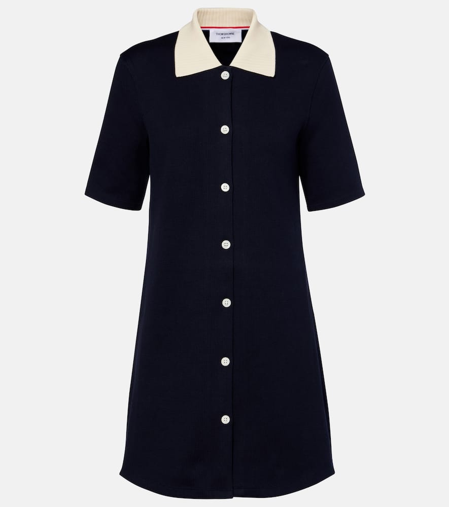 Cotton polo dress
