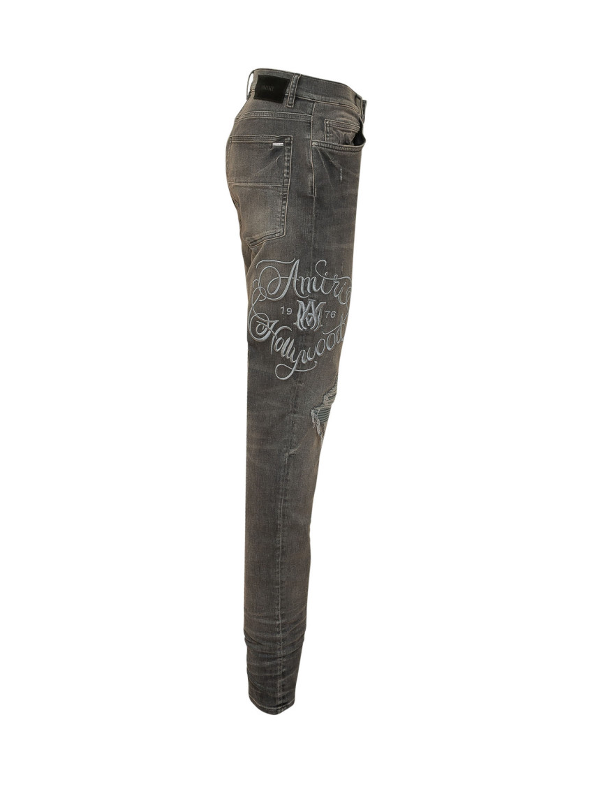 Dark Grey Slim Jeans