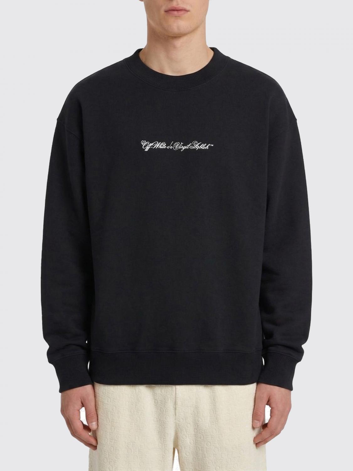 Sweatshirt Men color Black