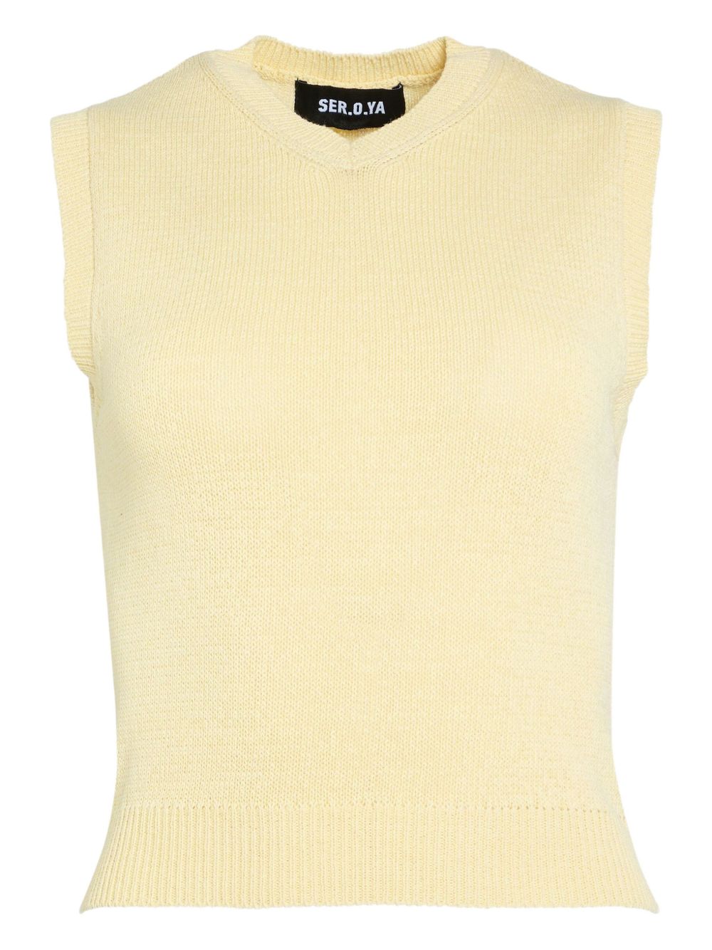 SER.O.YA Bebe knitted top - Yellow