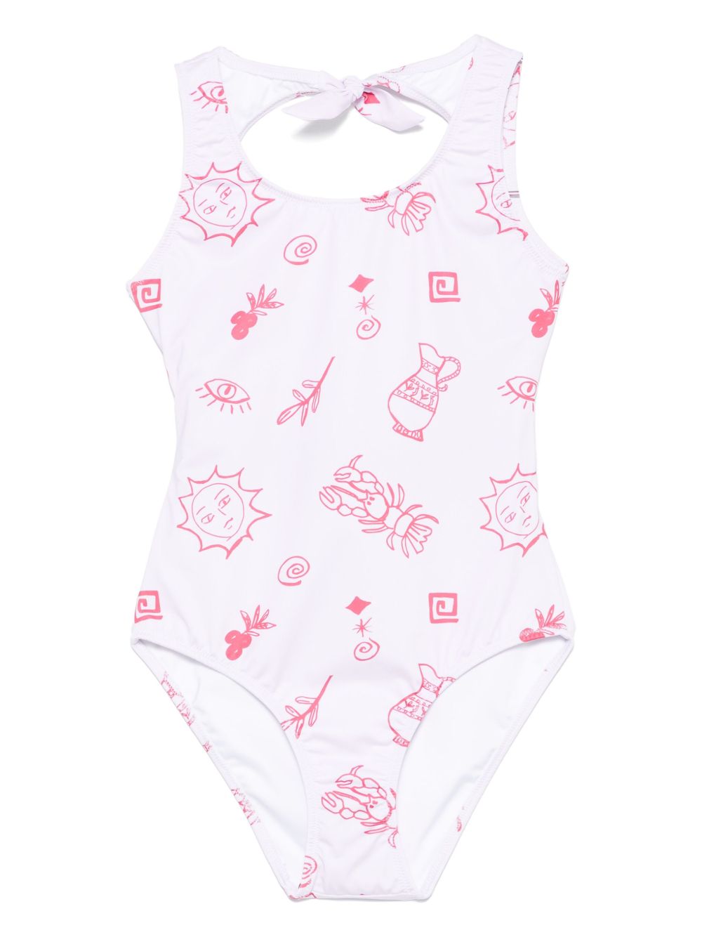 Andorine printed swimsuit - Pink