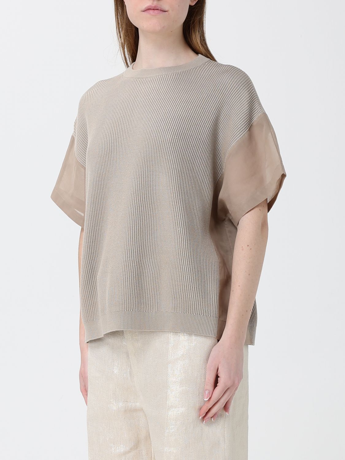 Sweater Woman color Brown