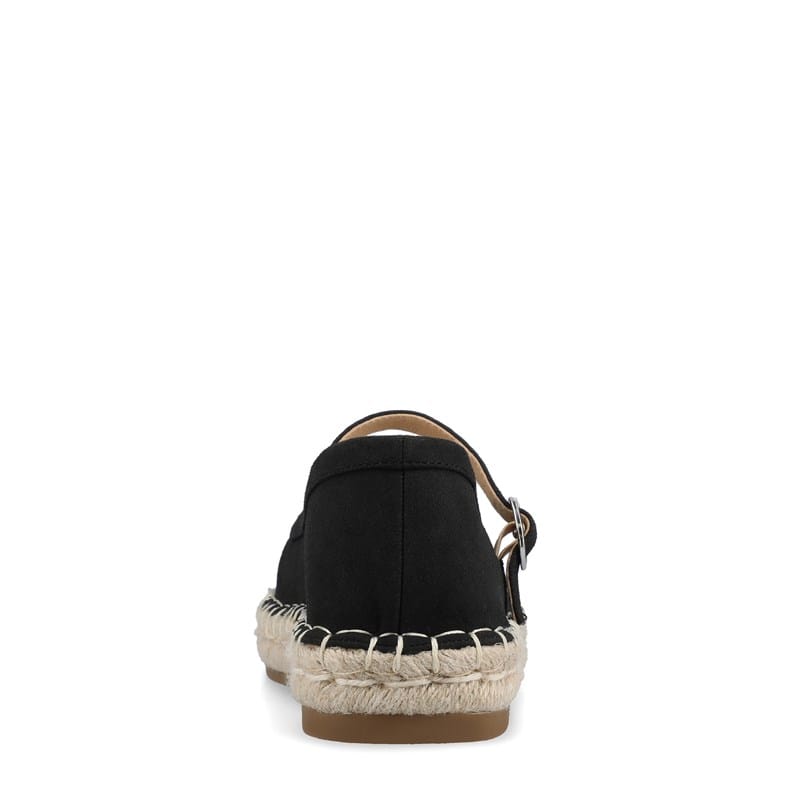 Women's Kenzie Espadrille Mary Jane Sandals (Black)