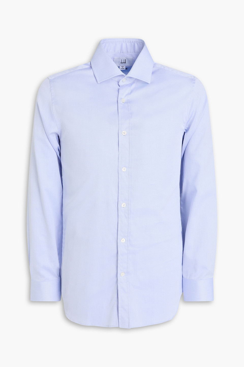 Cotton-piqué shirt - Blue - EU 38