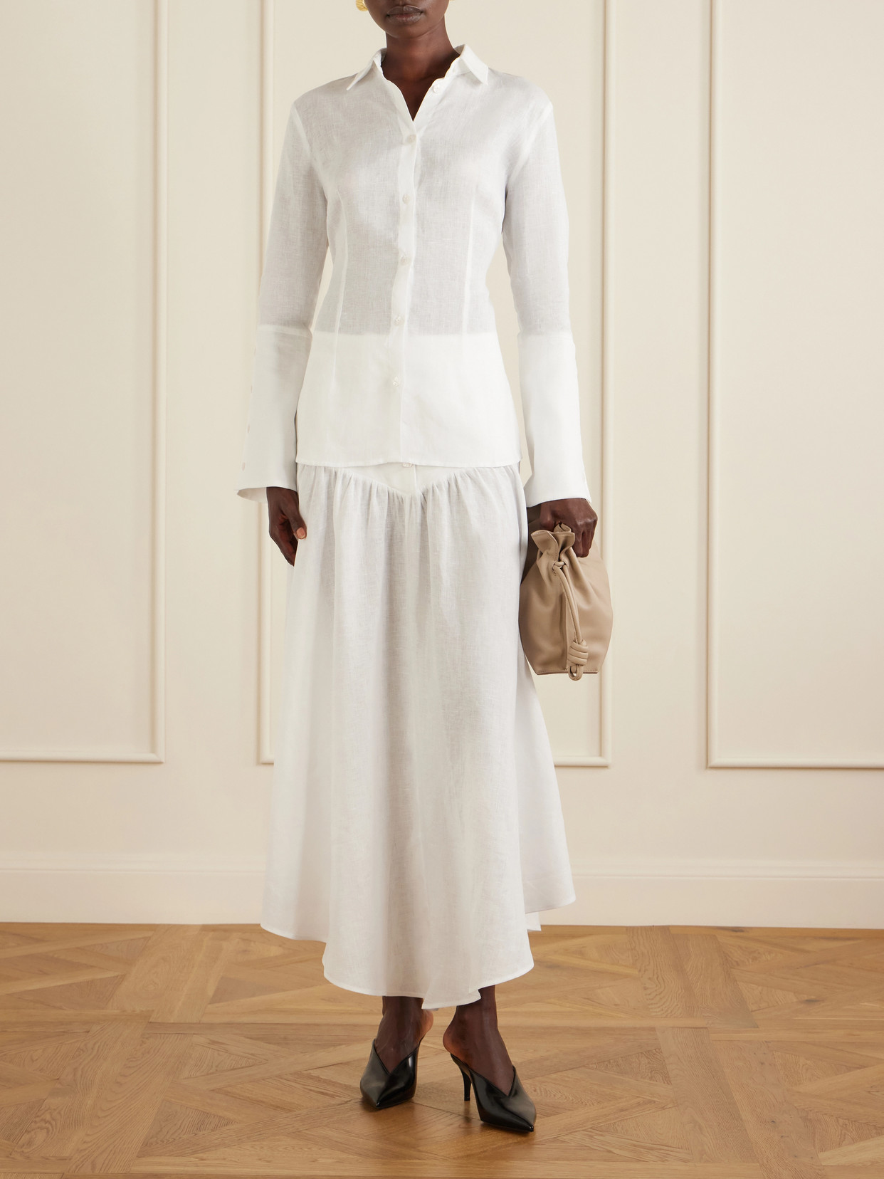 Cayo Linen Shirt - White