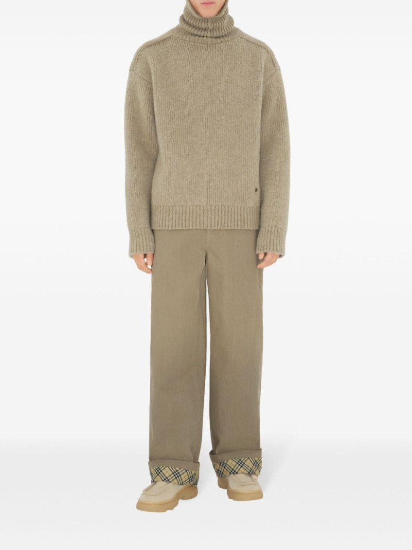 Mw Relaxed Check Lined Work Trousers