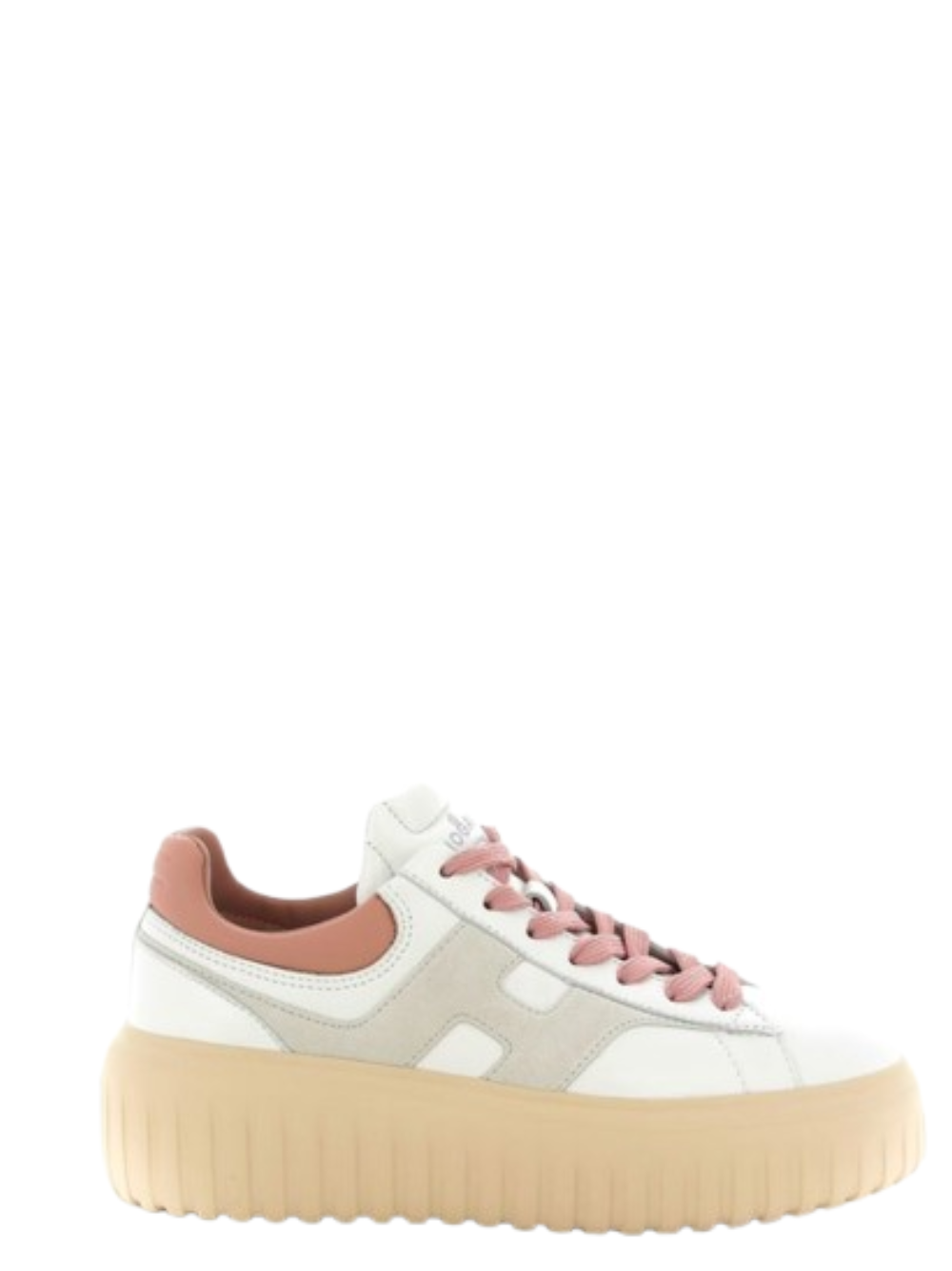 Flat Shoes White 100 Leather & Rubber Sole - Women