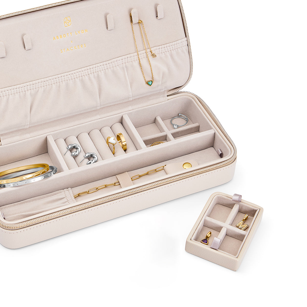 Stackers x Oatmeal Sleek Jewelry Box