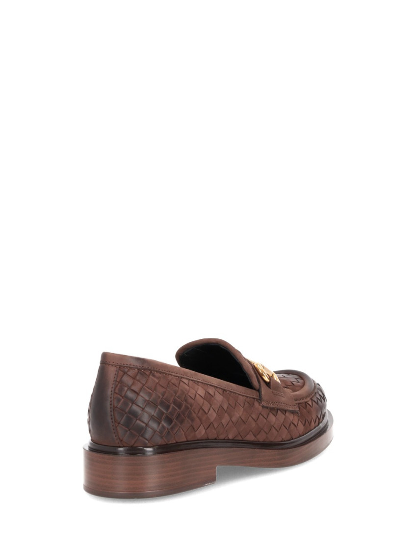 Brown Slip On Loafers
