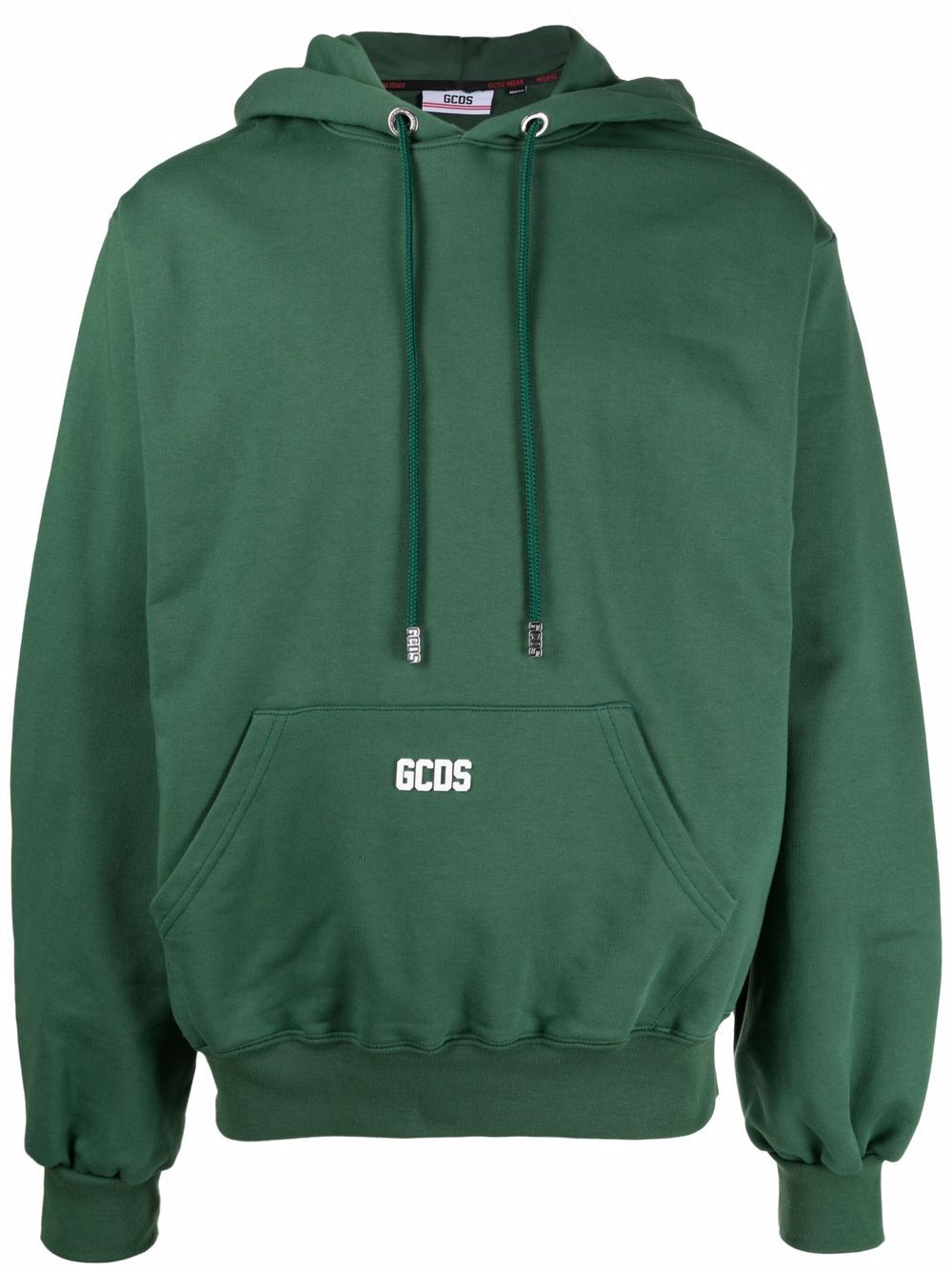 Logo-print cotton hoodie