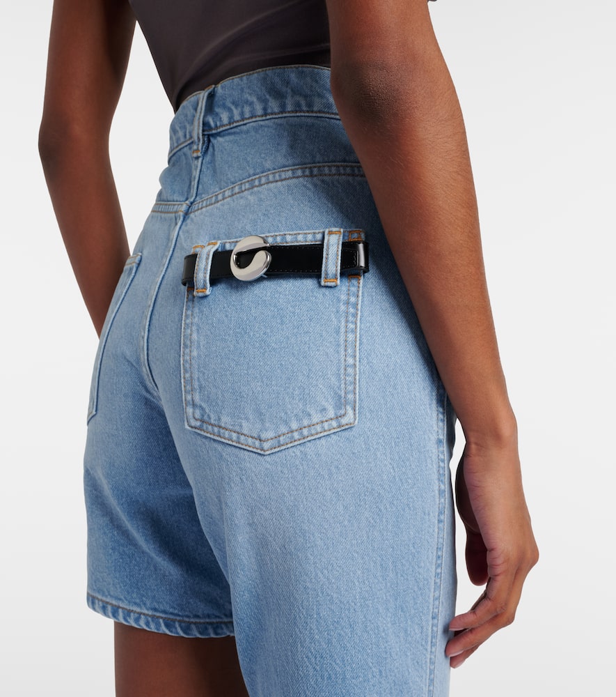 One-Leg Boyfriend wide-leg jeans