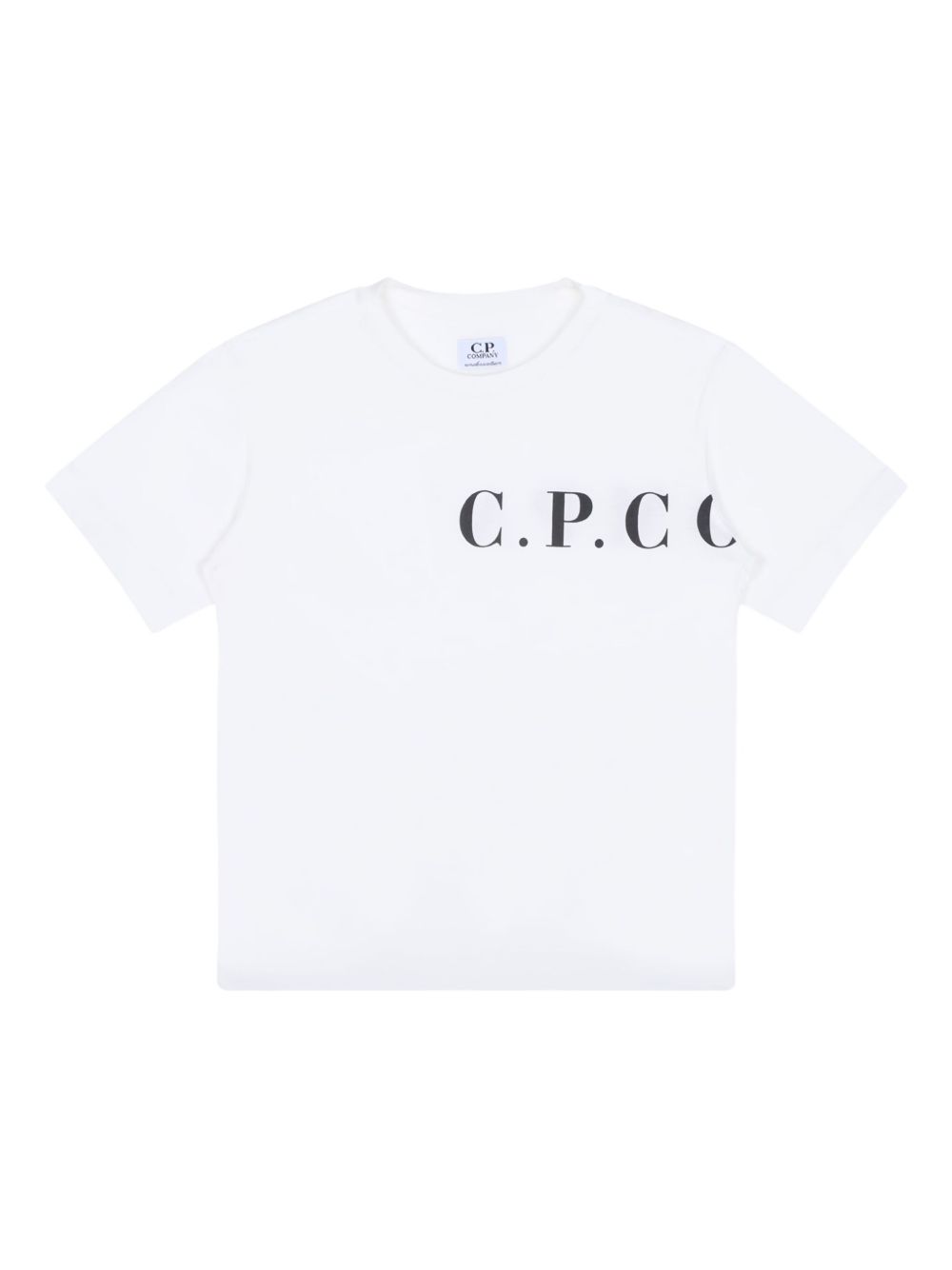 C.P. Company Kids logo-print T-shirt - White