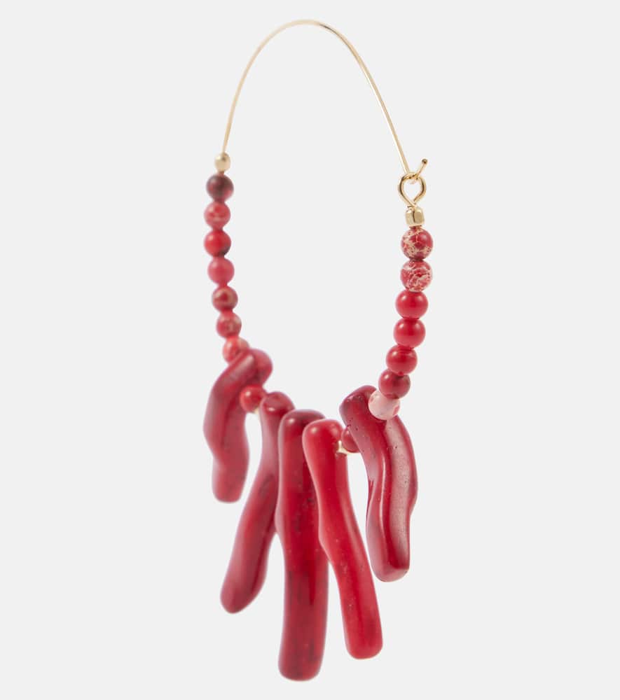 Isabel Marant Jolana embellished hoop earrings