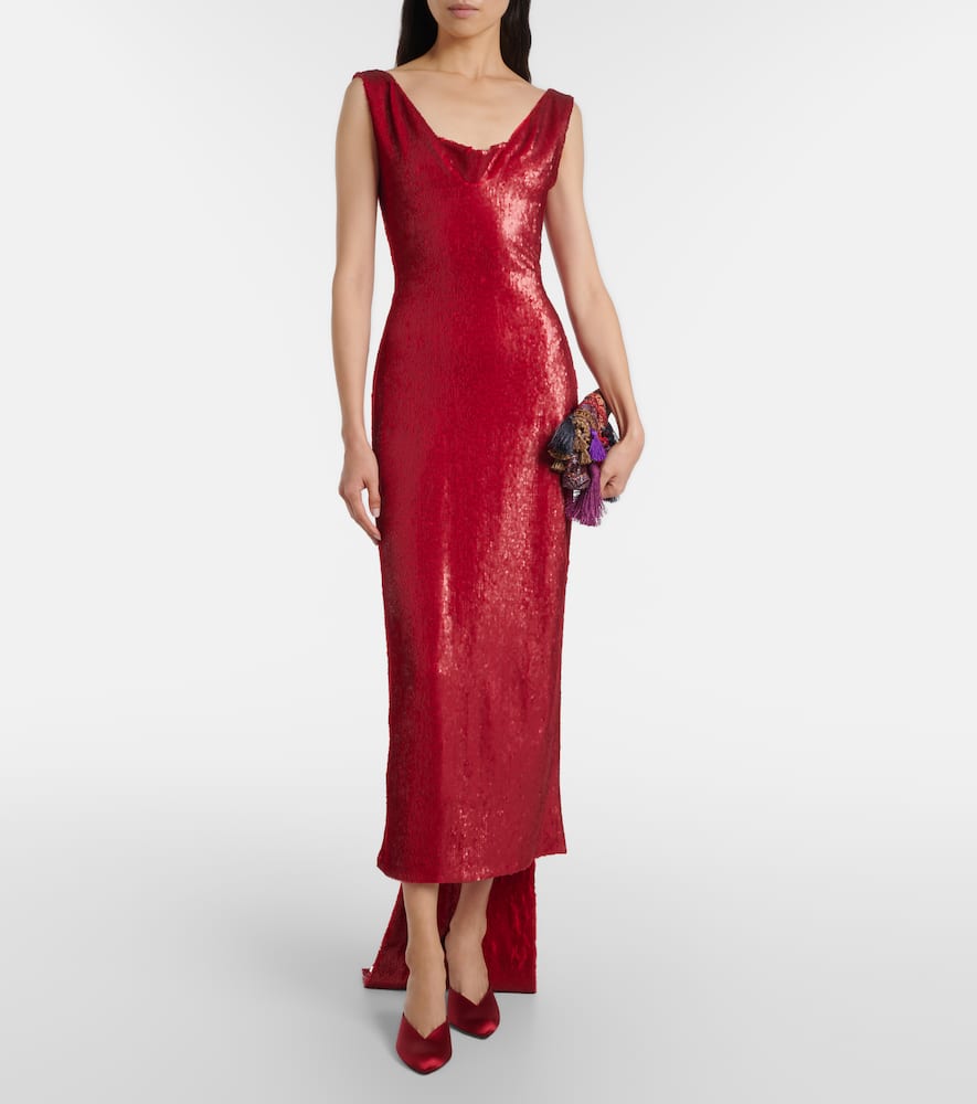 Jacira sequined cocktail dress