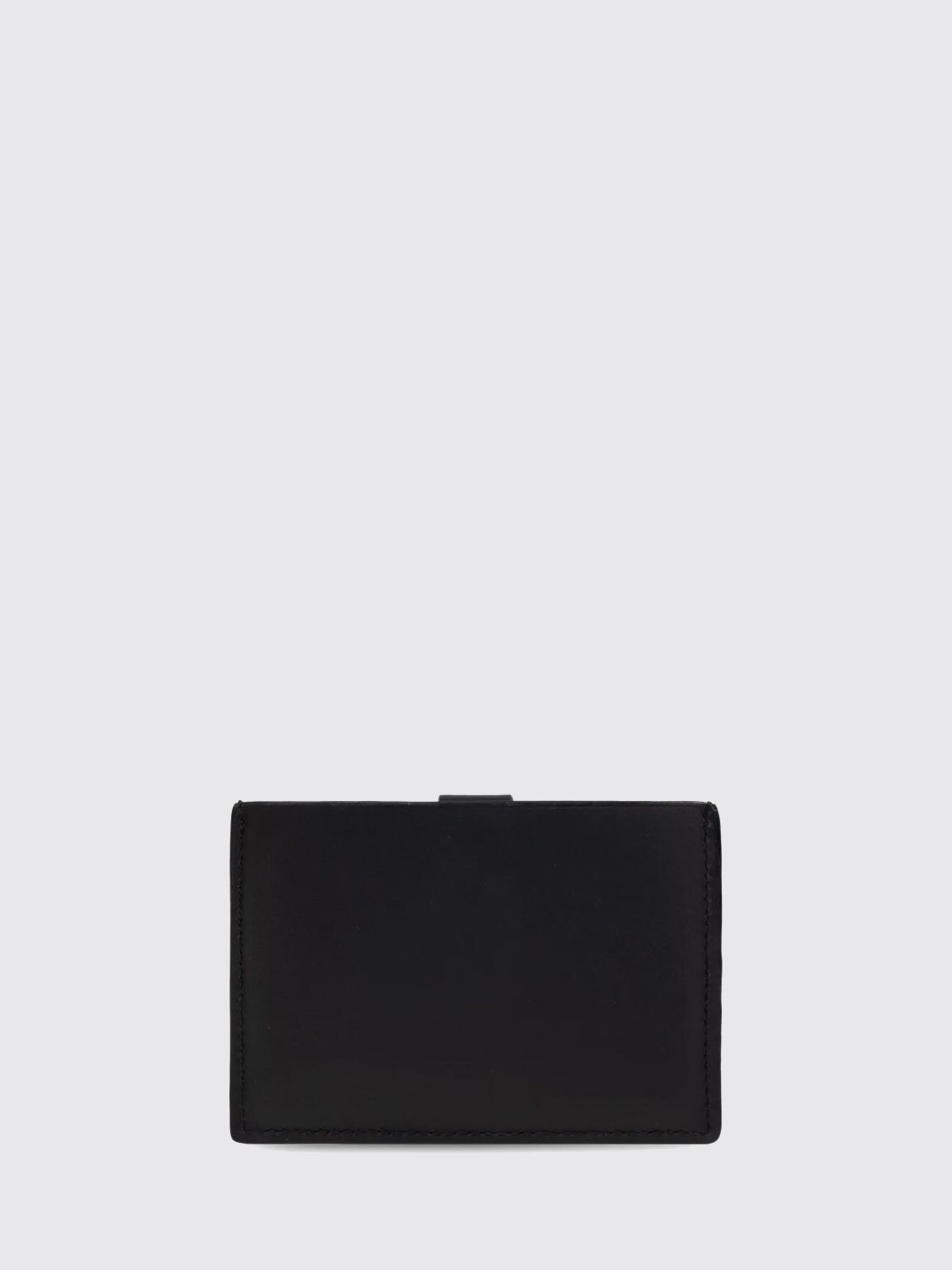 Leather cardholder - Black