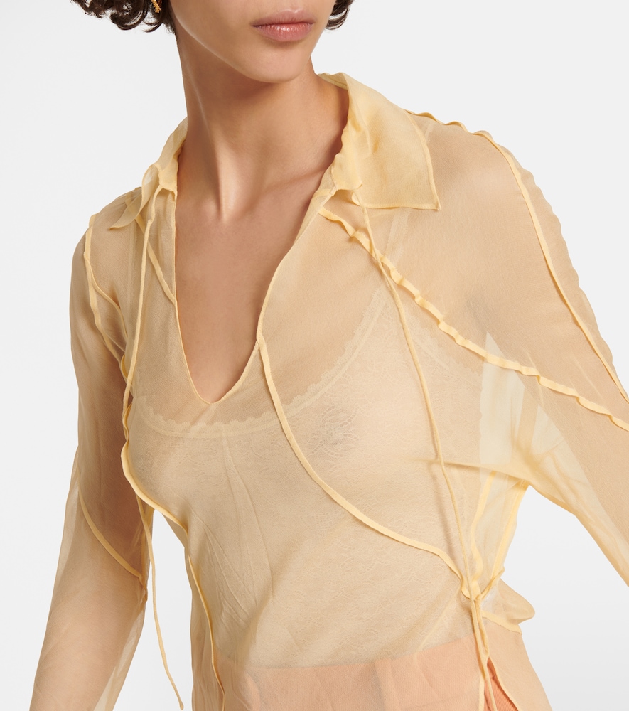Crêpe de chine blouse