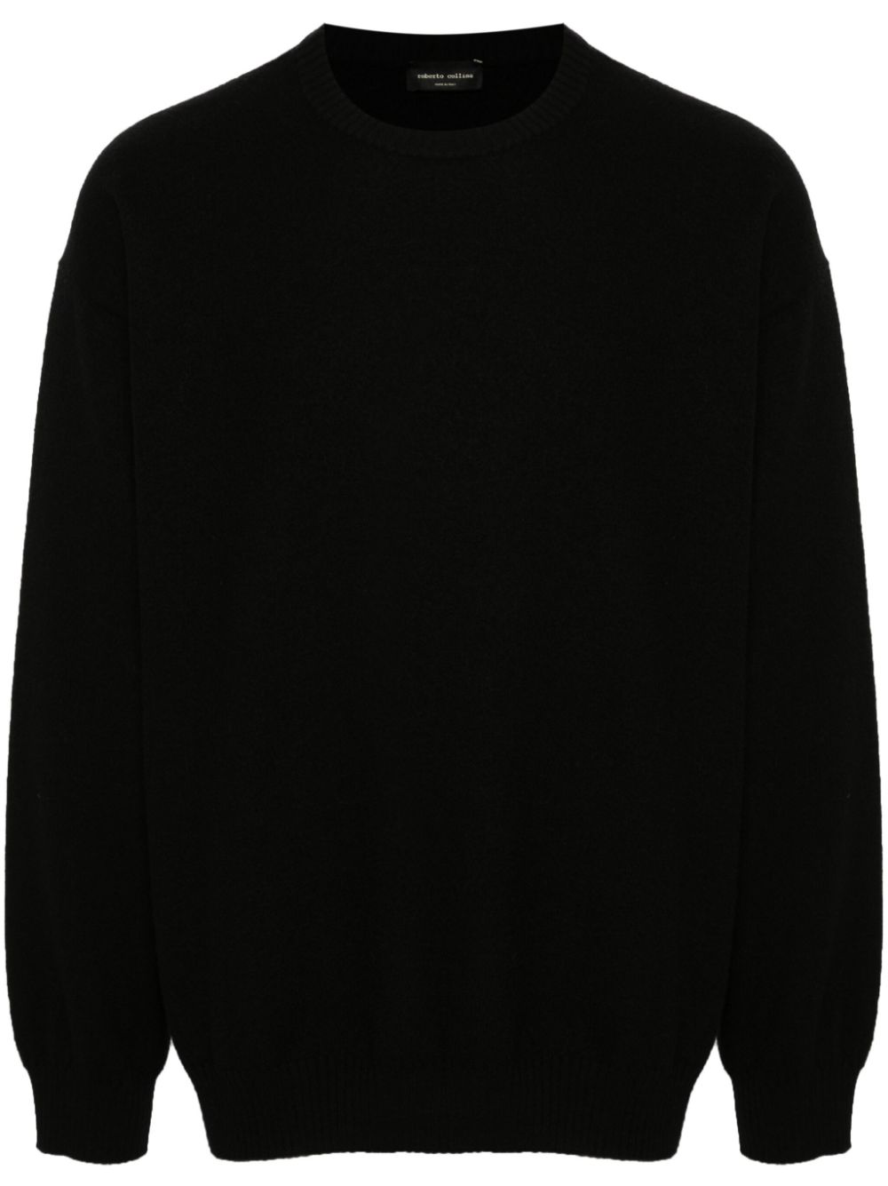 Merino wool sweater - Black