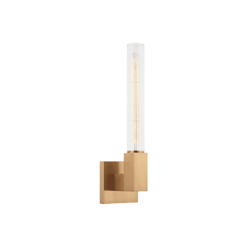Matteo Odelle 2-Light Wall Sconce In Aged Gold Bra