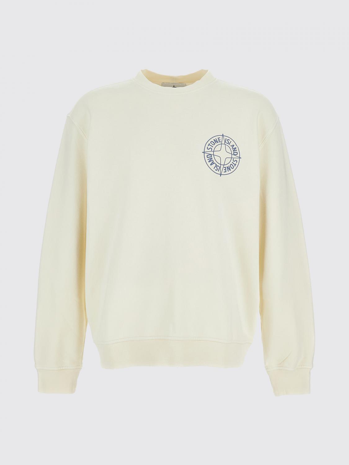 Sweatshirt Men color Ivory