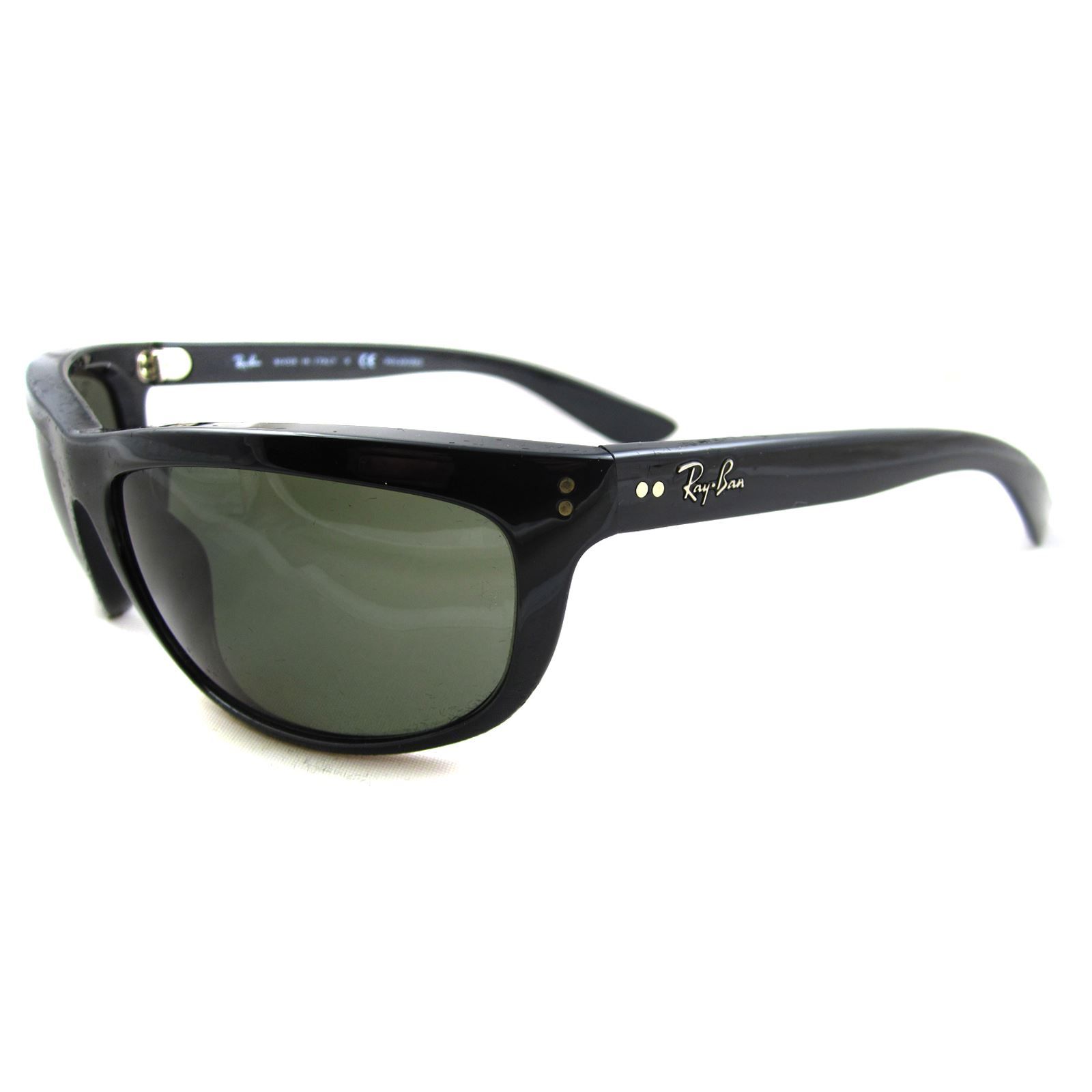 Ray-Ban Man Sunglass RB4089 Balorama -  Frame color: Black, Lens color: G-15 Green