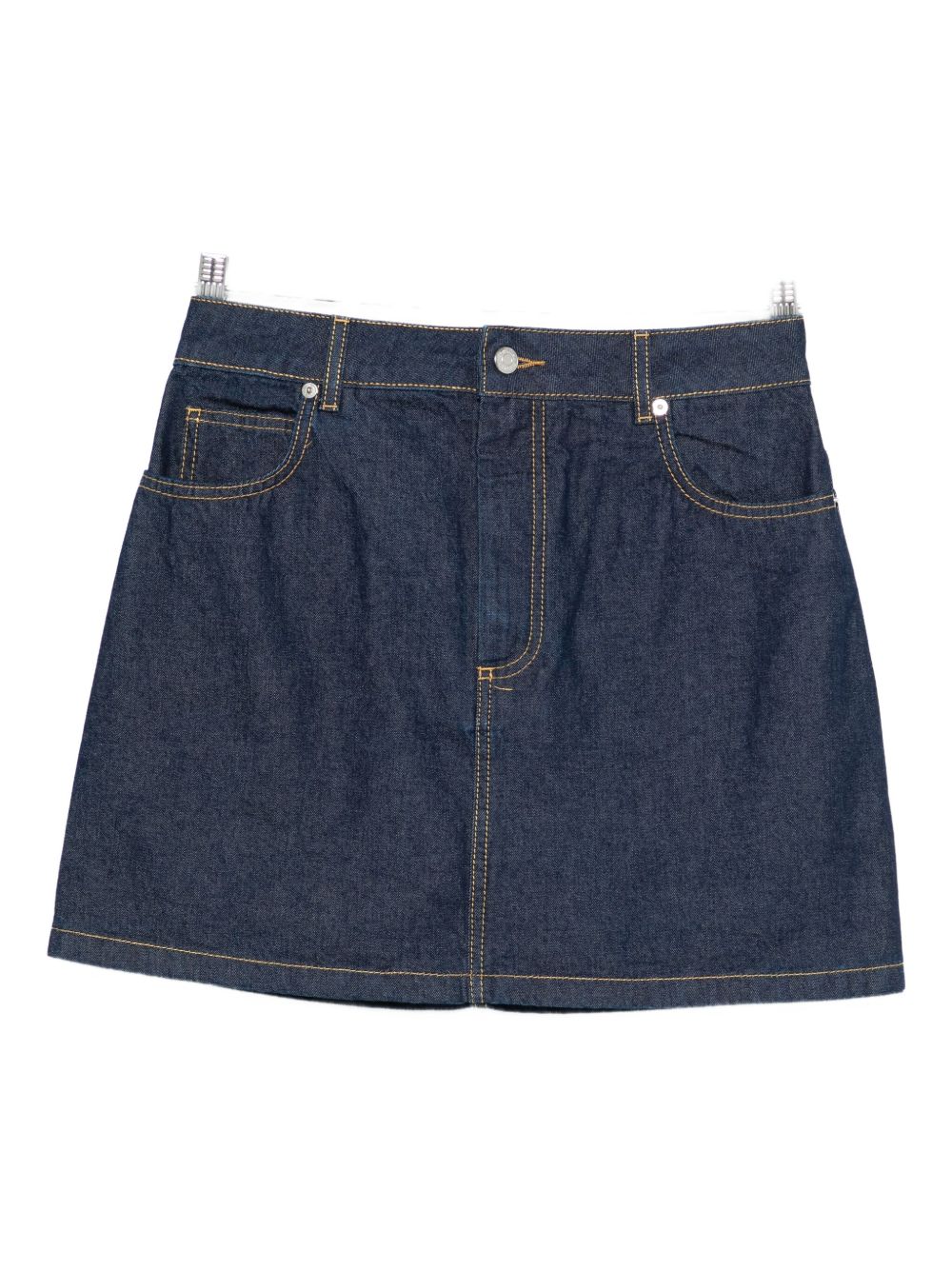 Classic Denim Denim Skirt — Navy