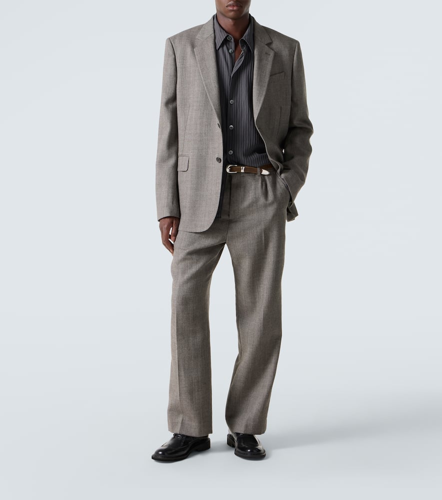 Borrowed virgin wool chinos