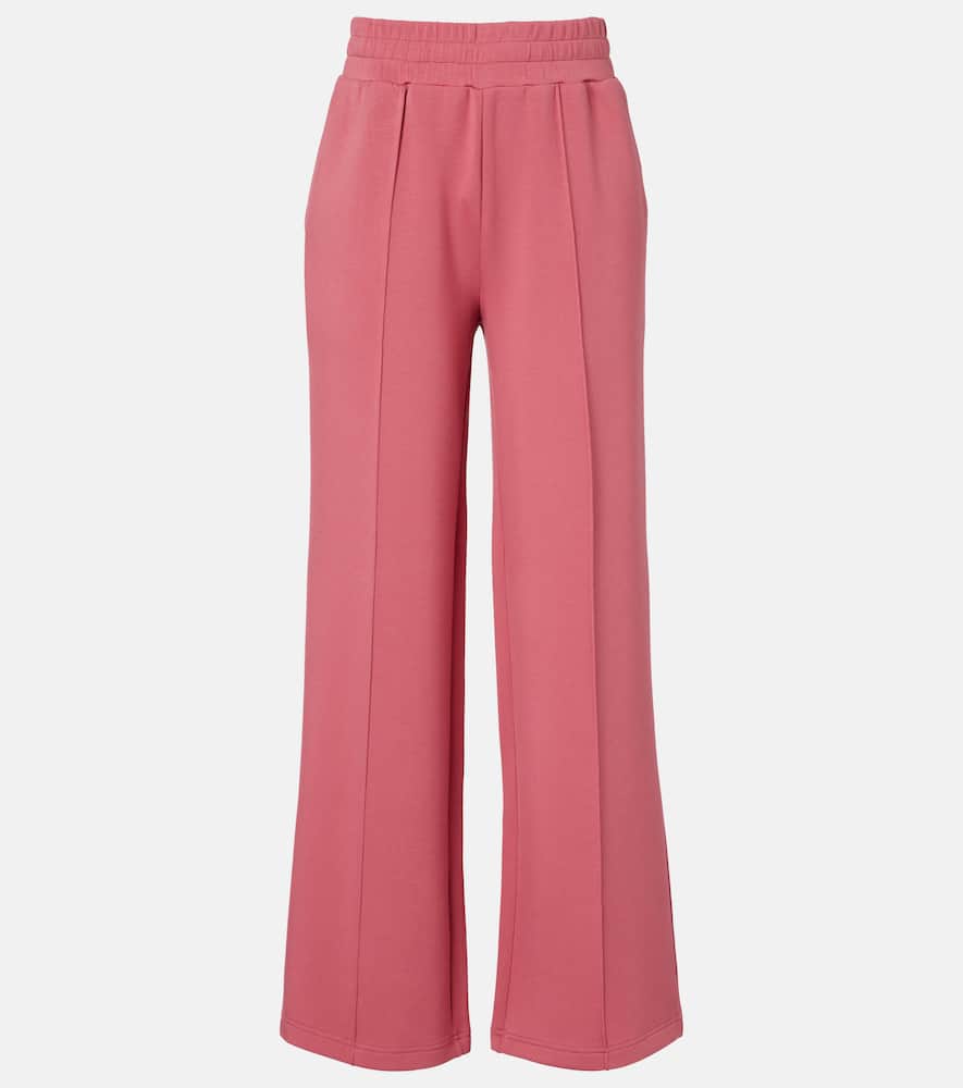 Wide-leg sweatpants