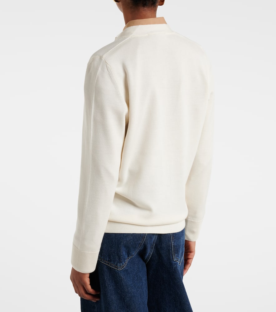 Blazé Milano Wool, silk, and cashmere cardigan