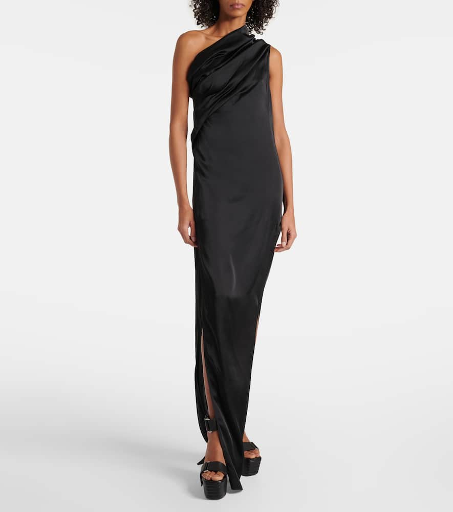 Athena one-shoulder maxi dress