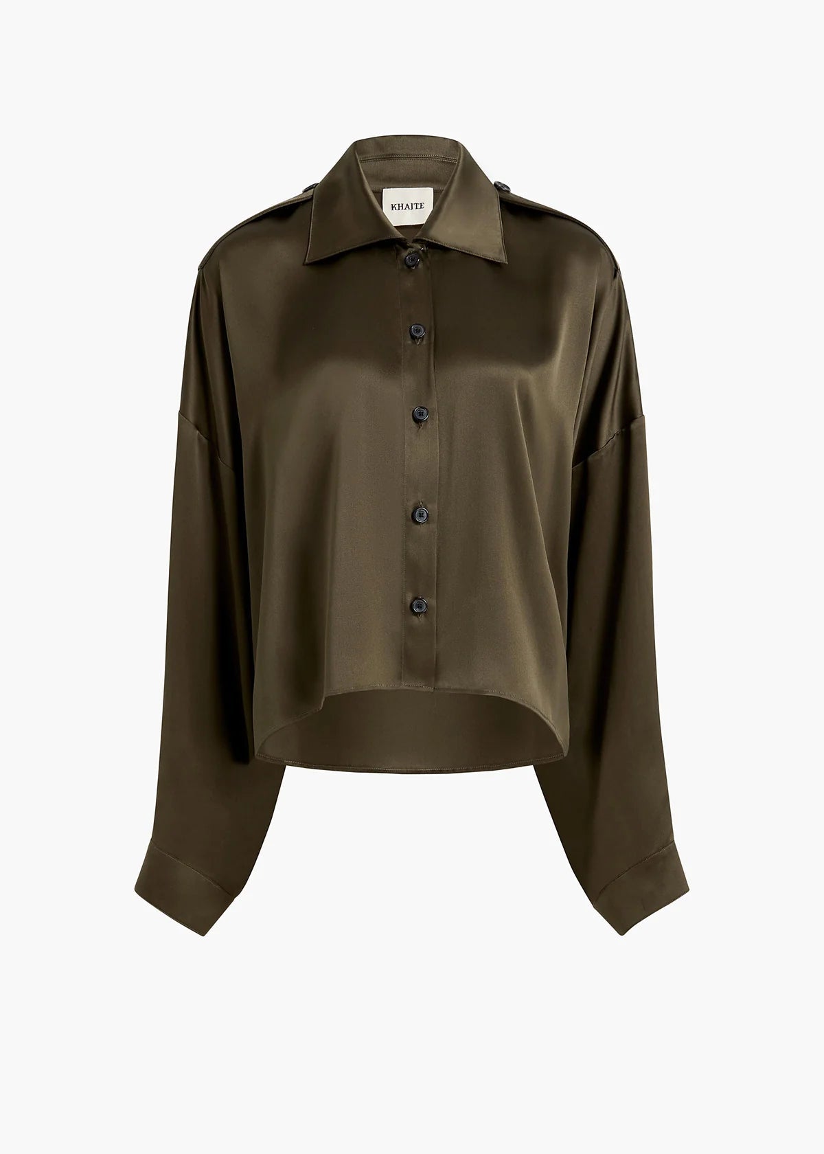 Leather Shirt — Green