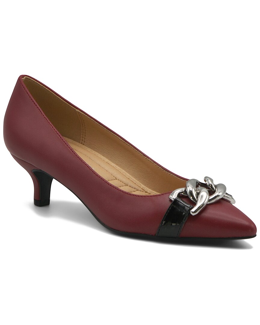 Saga Leather Pump