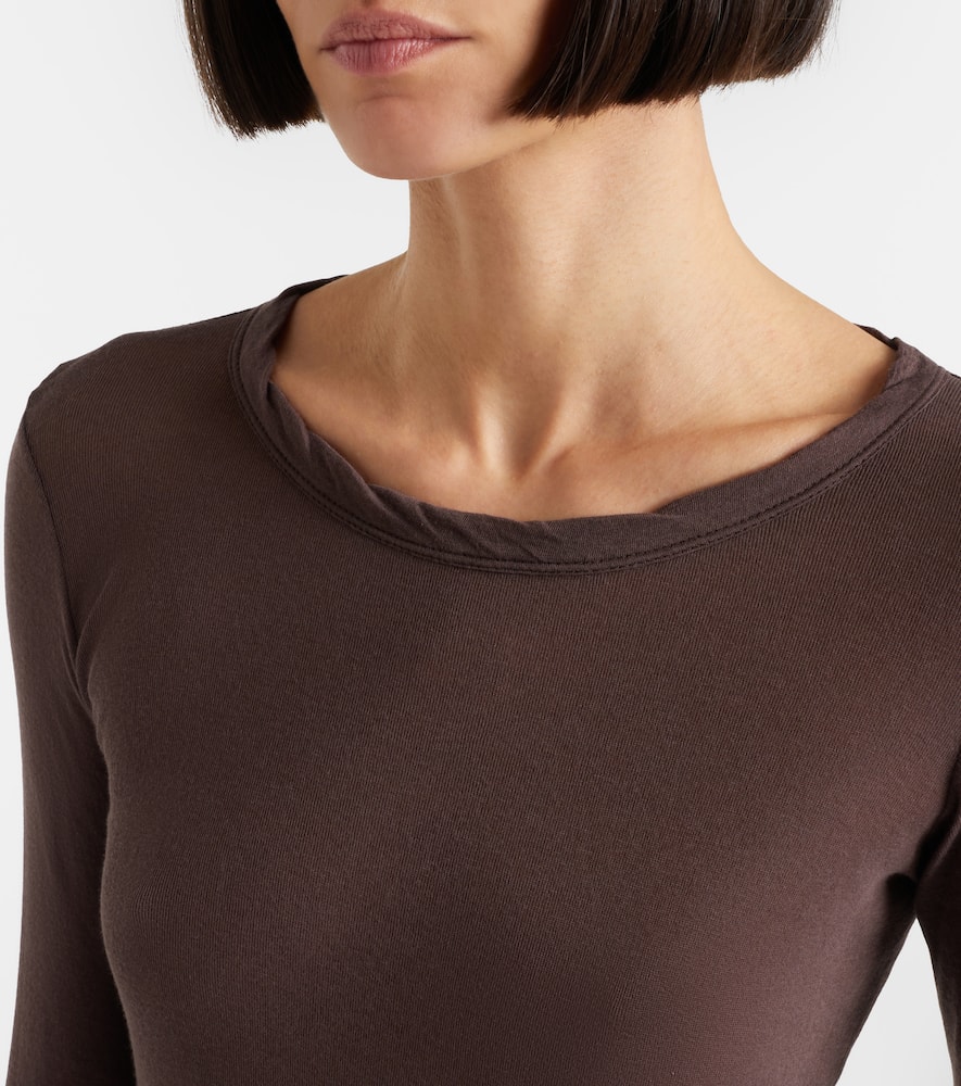 Cotton jersey top