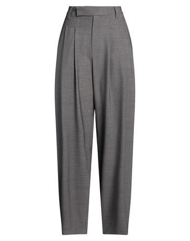 Woman Pants Grey Size 10 Virgin Wool, Polyamide, Elastane
