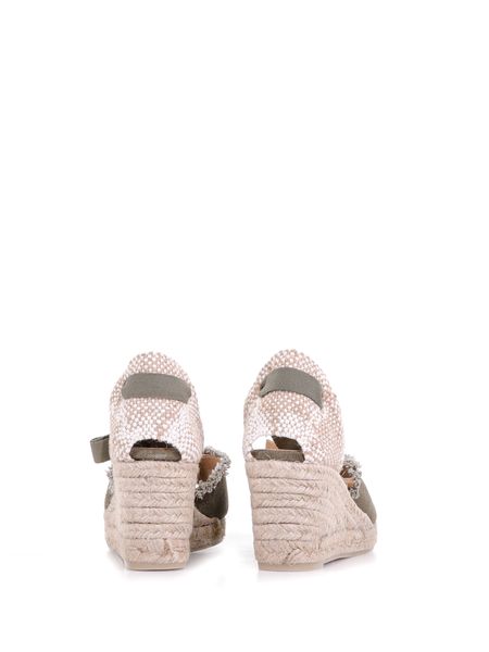 Castañer Brianda Open Toe Wedge Espadrilles