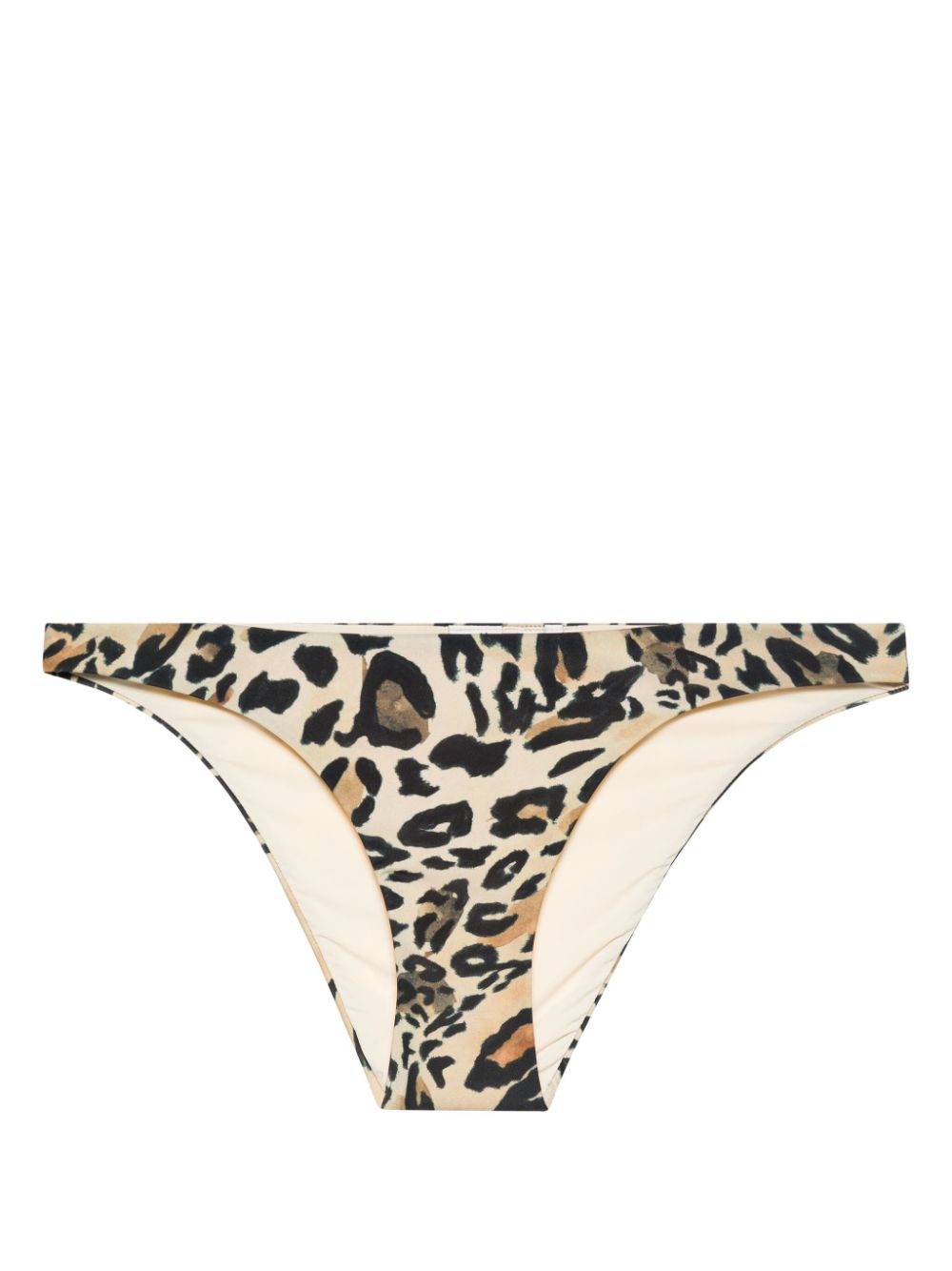 Leopard-print bikini bottoms - Neutrals