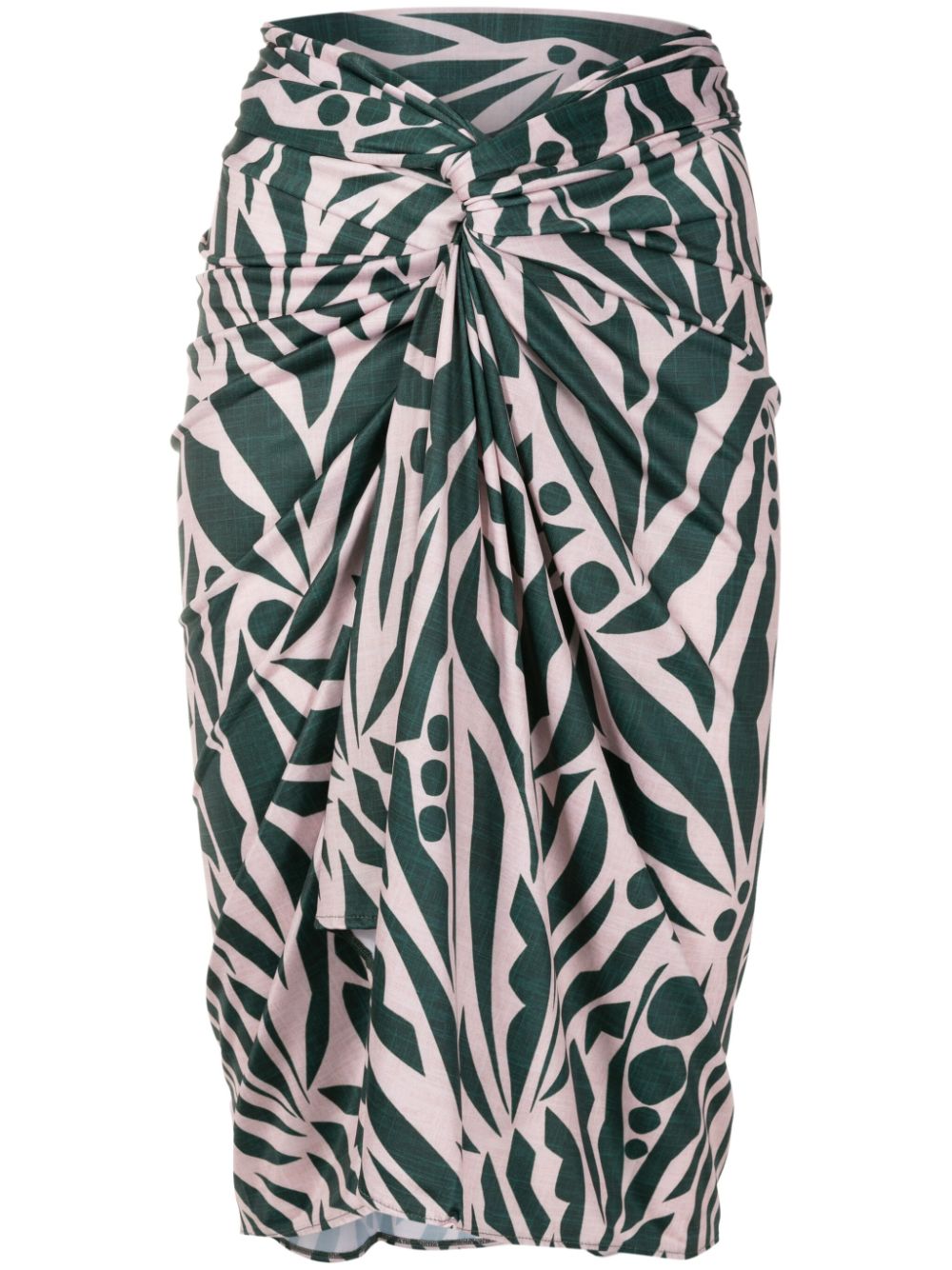 Orixá pareo skirt - Green