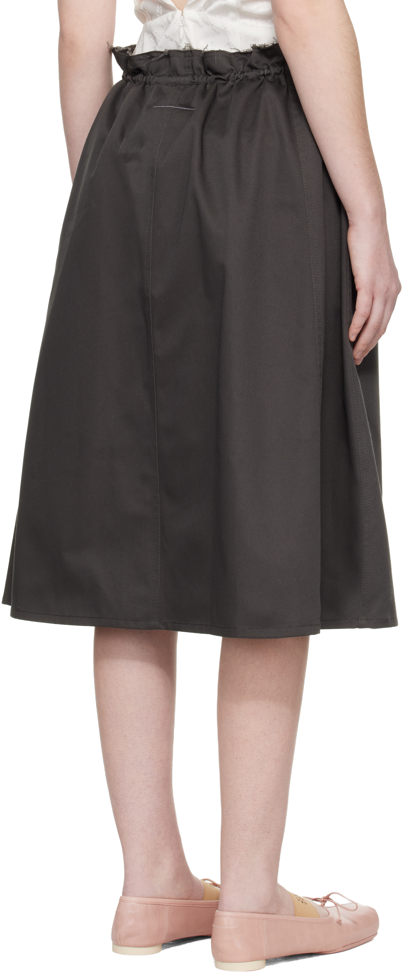 Gray Long Skirt