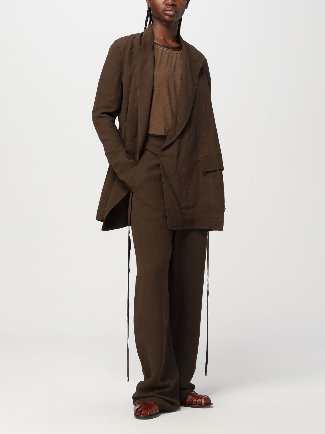 Blazer Woman color Brown